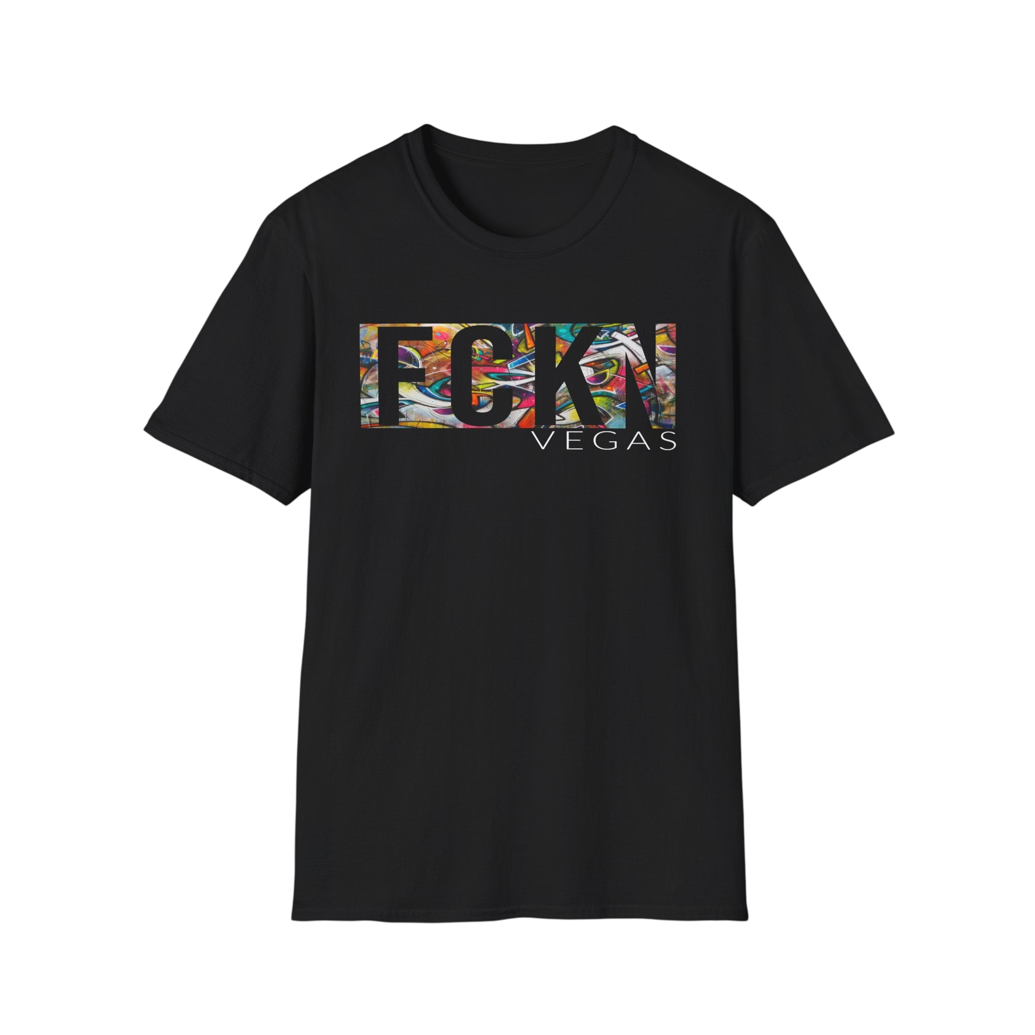 FCKN VEGAS Graffiti Box Tee