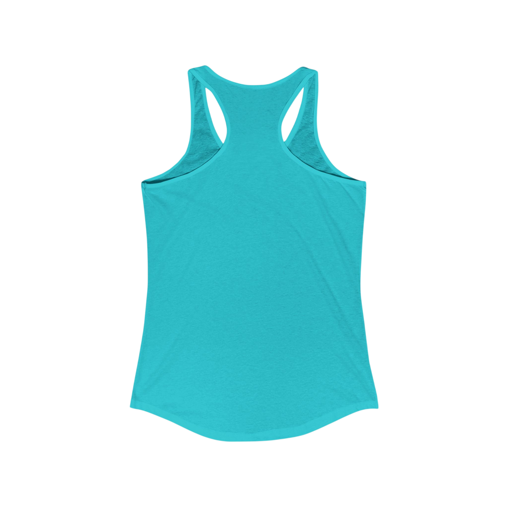 Trouble Looks Good On Me Racerback Tank