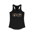 FCKN VEGAS Floral Racerback Tank — Women's