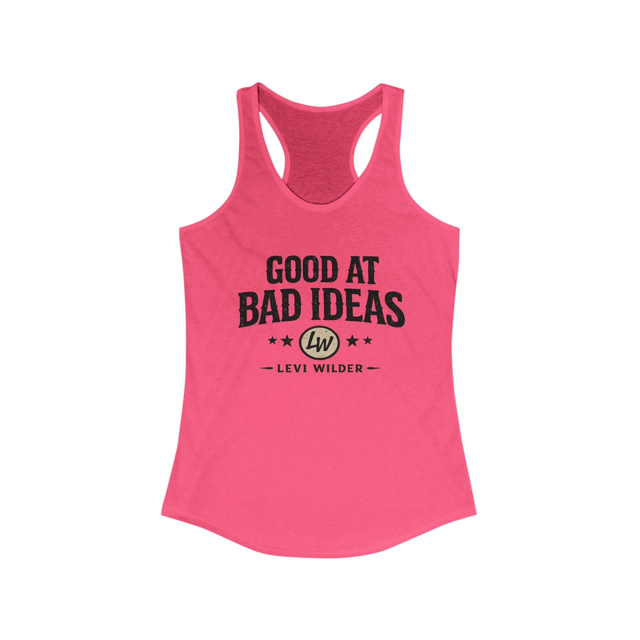 Good at Bad Ideas Racerback Tank