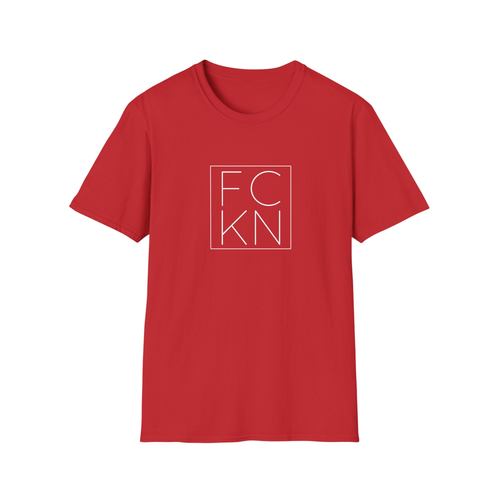 FCKN Minimal Square Tee — Unisex Soft Cotton