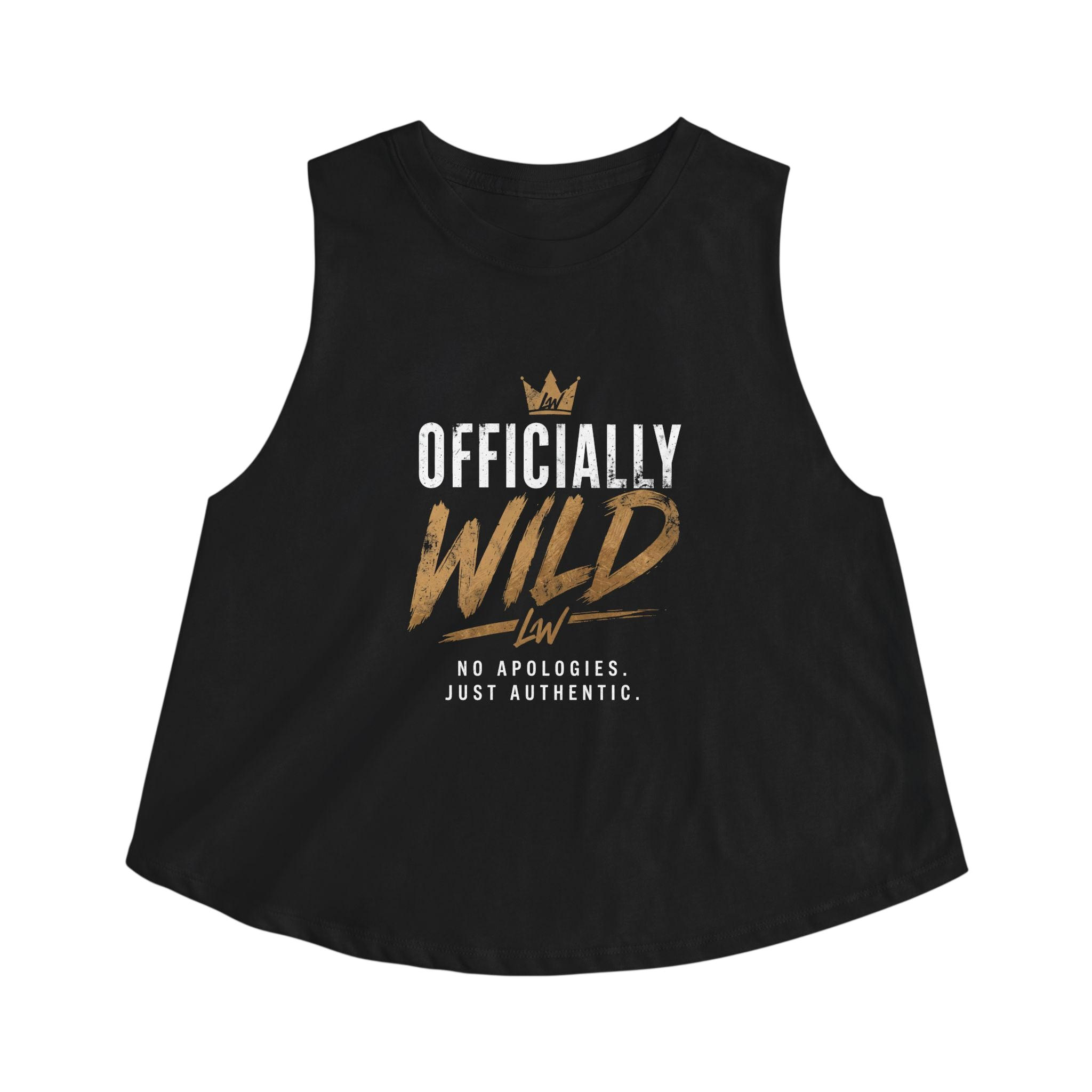 Officially Wild Fan Crop Tank
