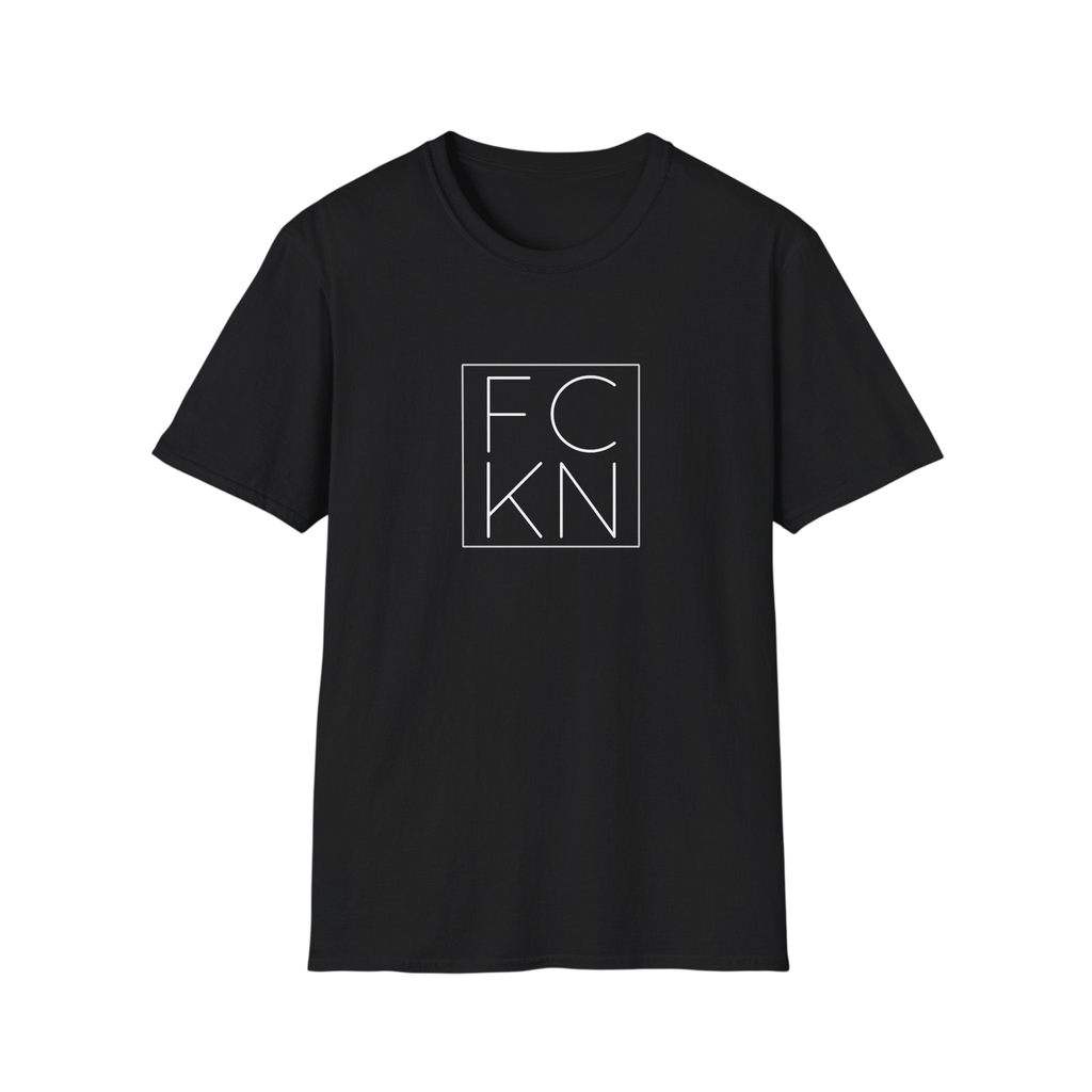 FCKN Minimal Square Tee — Unisex Soft Cotton