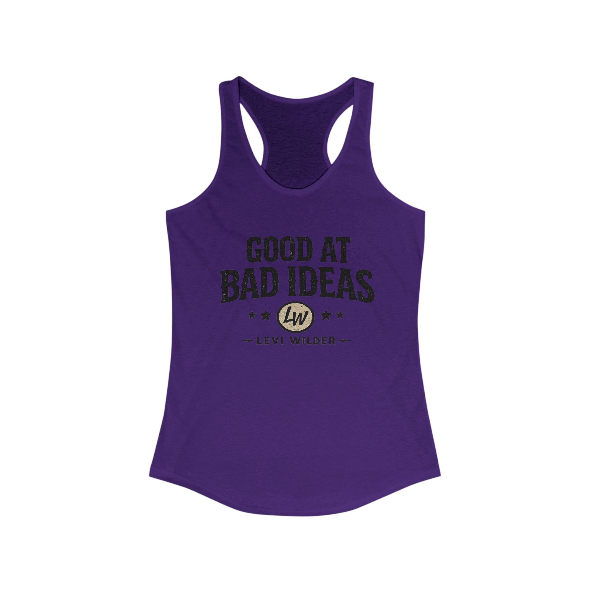Good at Bad Ideas Racerback Tank