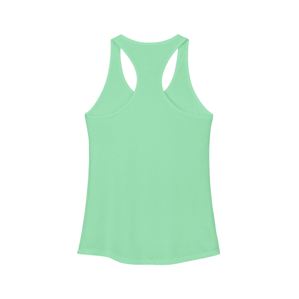 Trouble Looks Good On Me Racerback Tank
