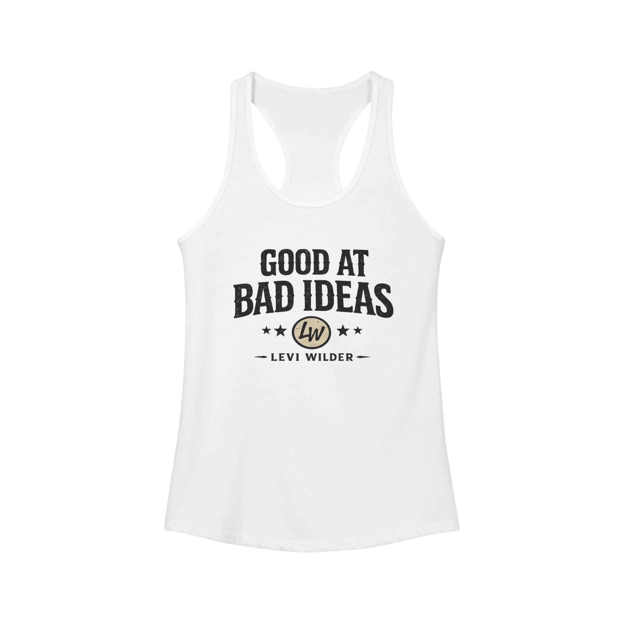 Good at Bad Ideas Racerback Tank