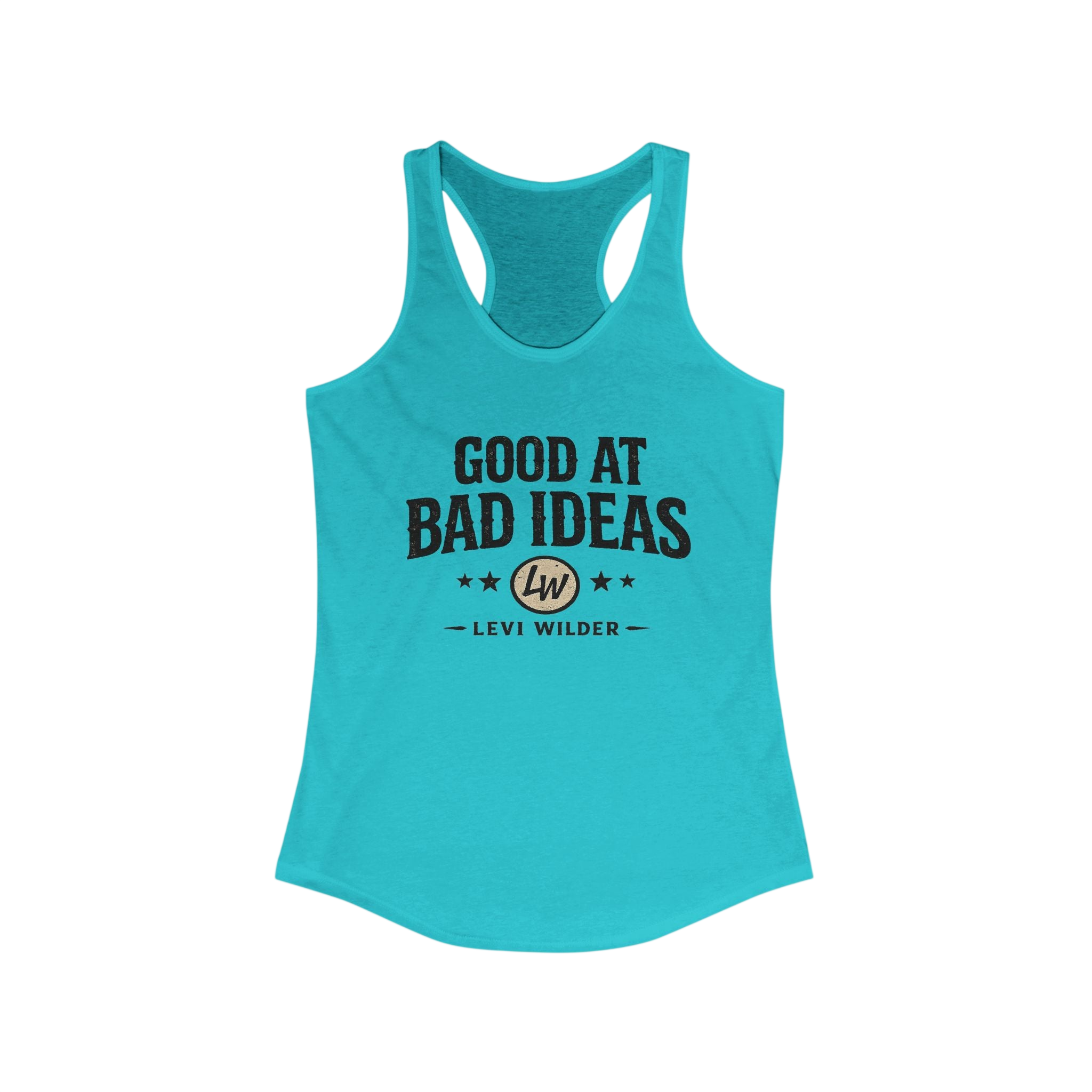 Good at Bad Ideas Racerback Tank