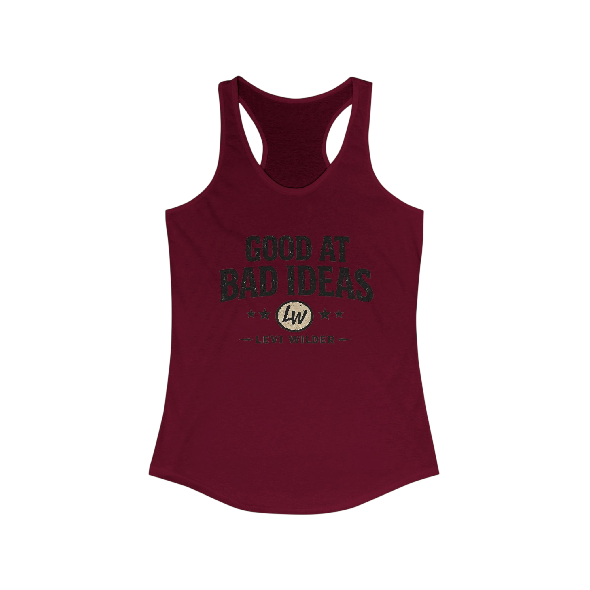 Good at Bad Ideas Racerback Tank