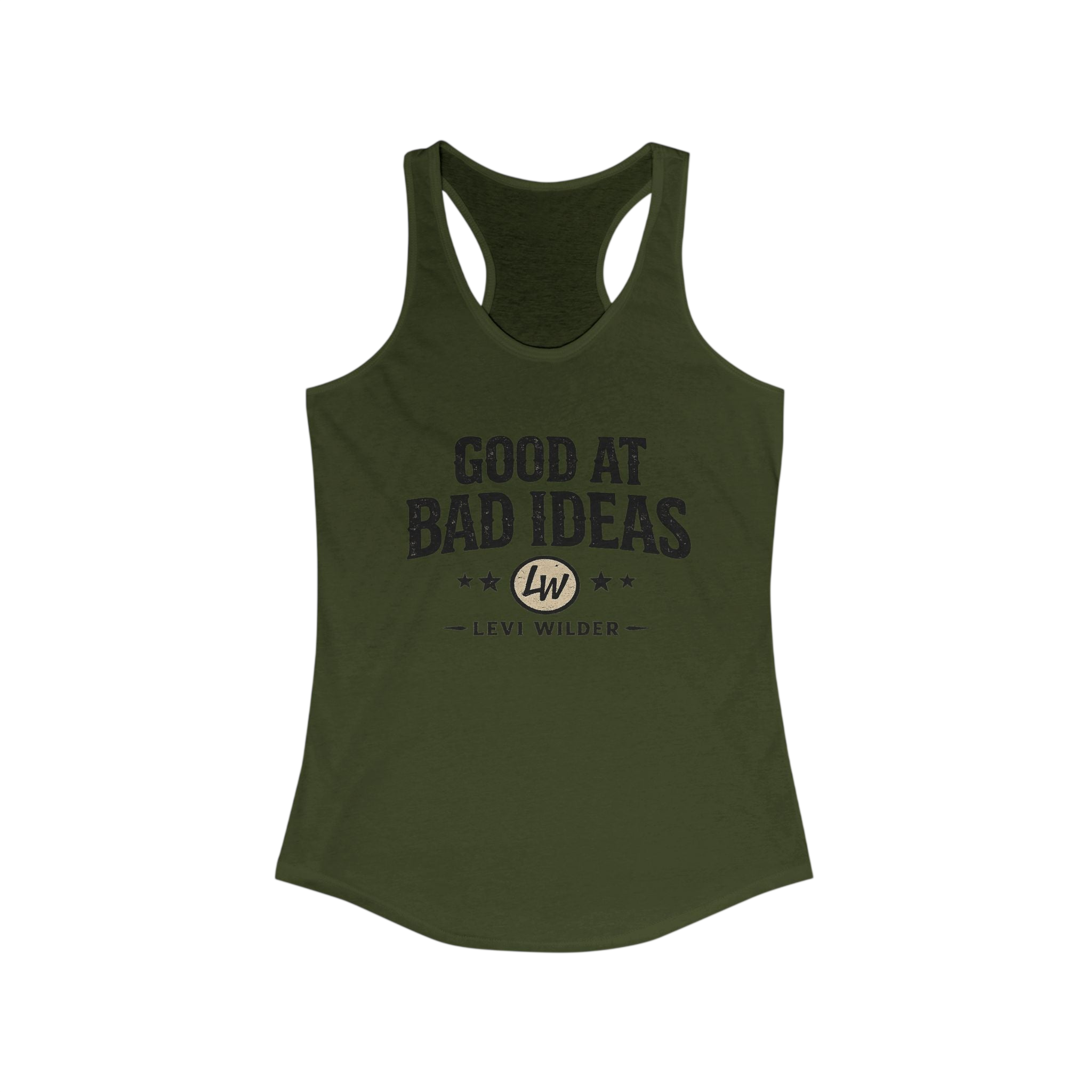 Good at Bad Ideas Racerback Tank