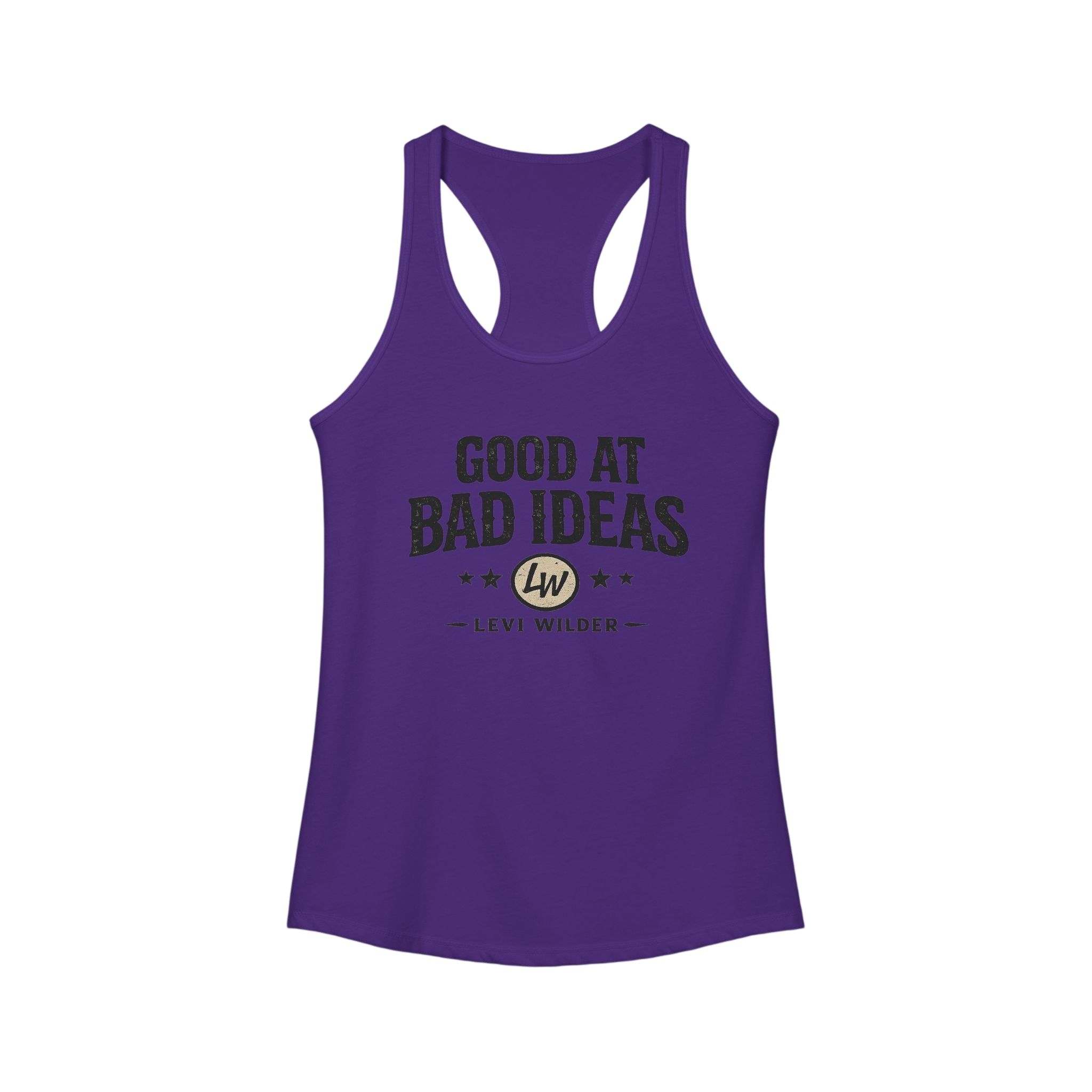 Good at Bad Ideas Racerback Tank