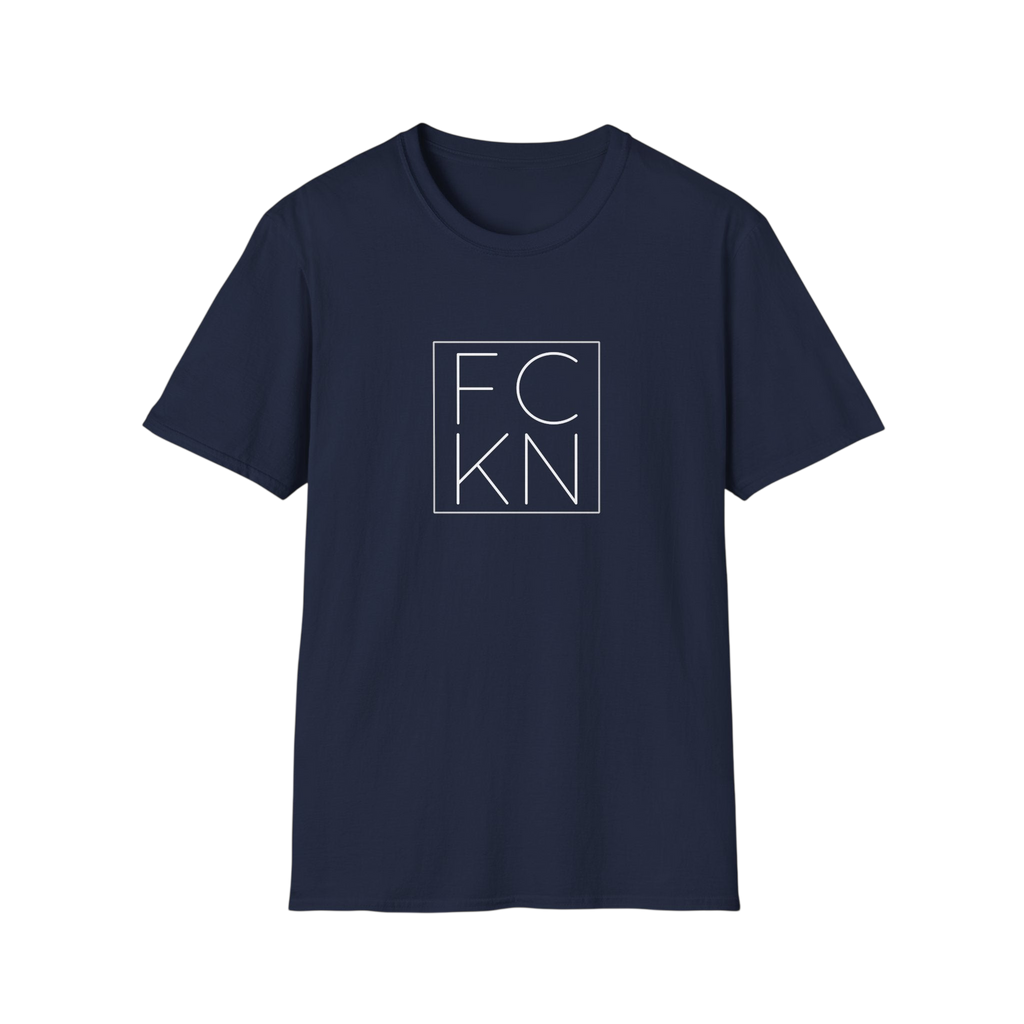 FCKN Minimal Square Tee — Unisex Soft Cotton