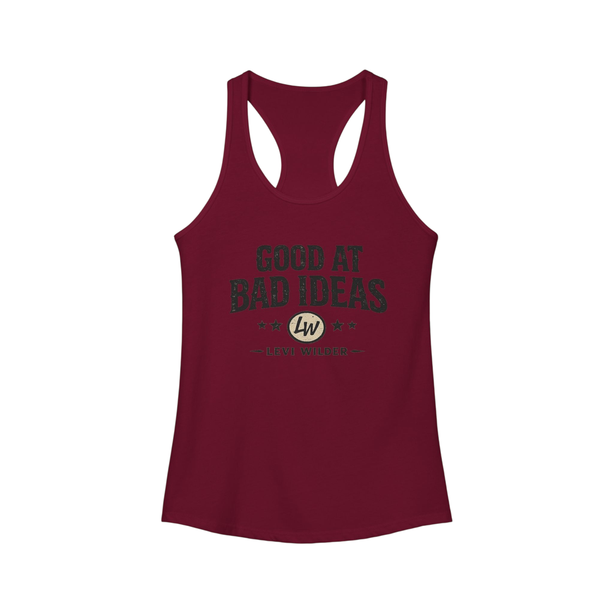 Good at Bad Ideas Racerback Tank