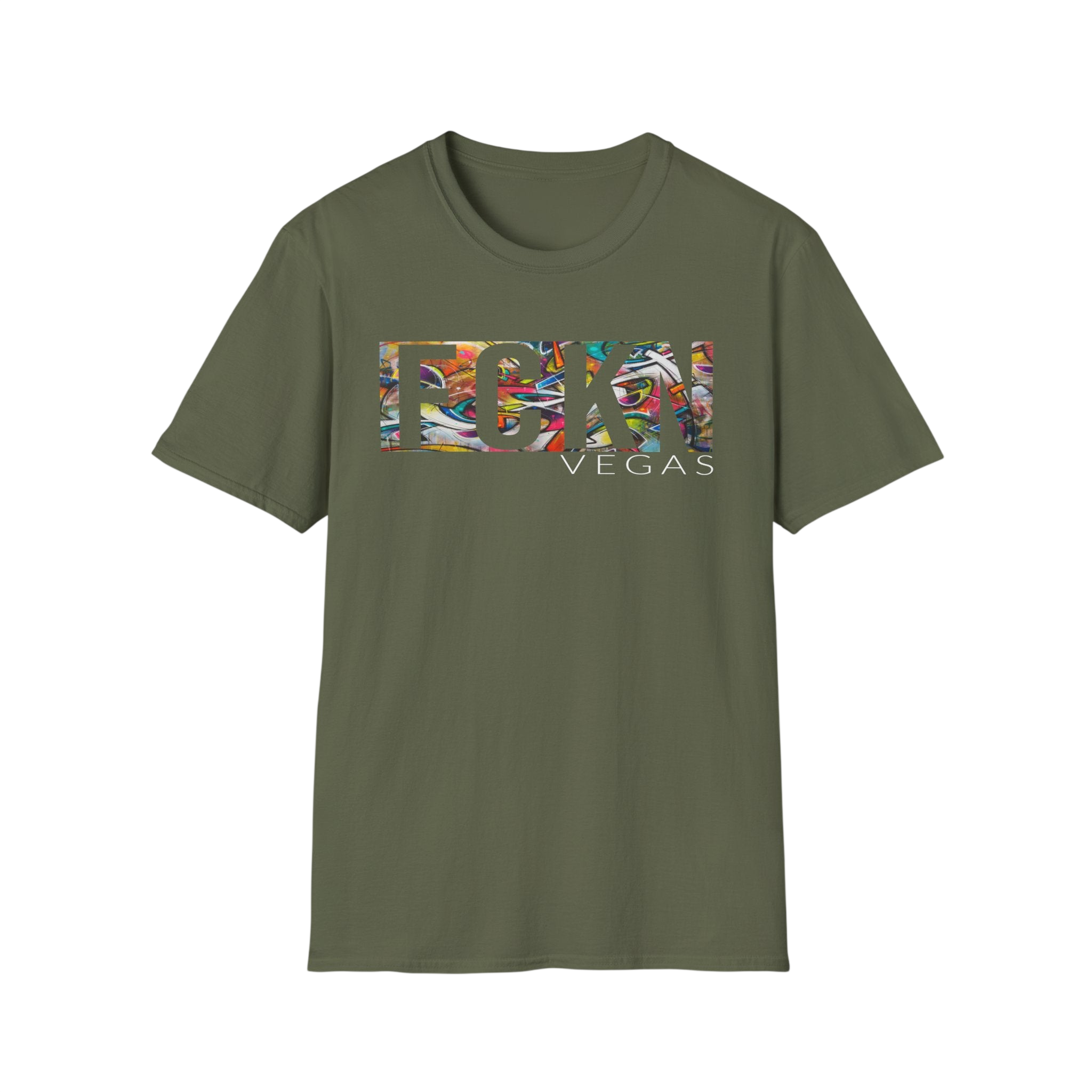 FCKN VEGAS Graffiti Box Tee