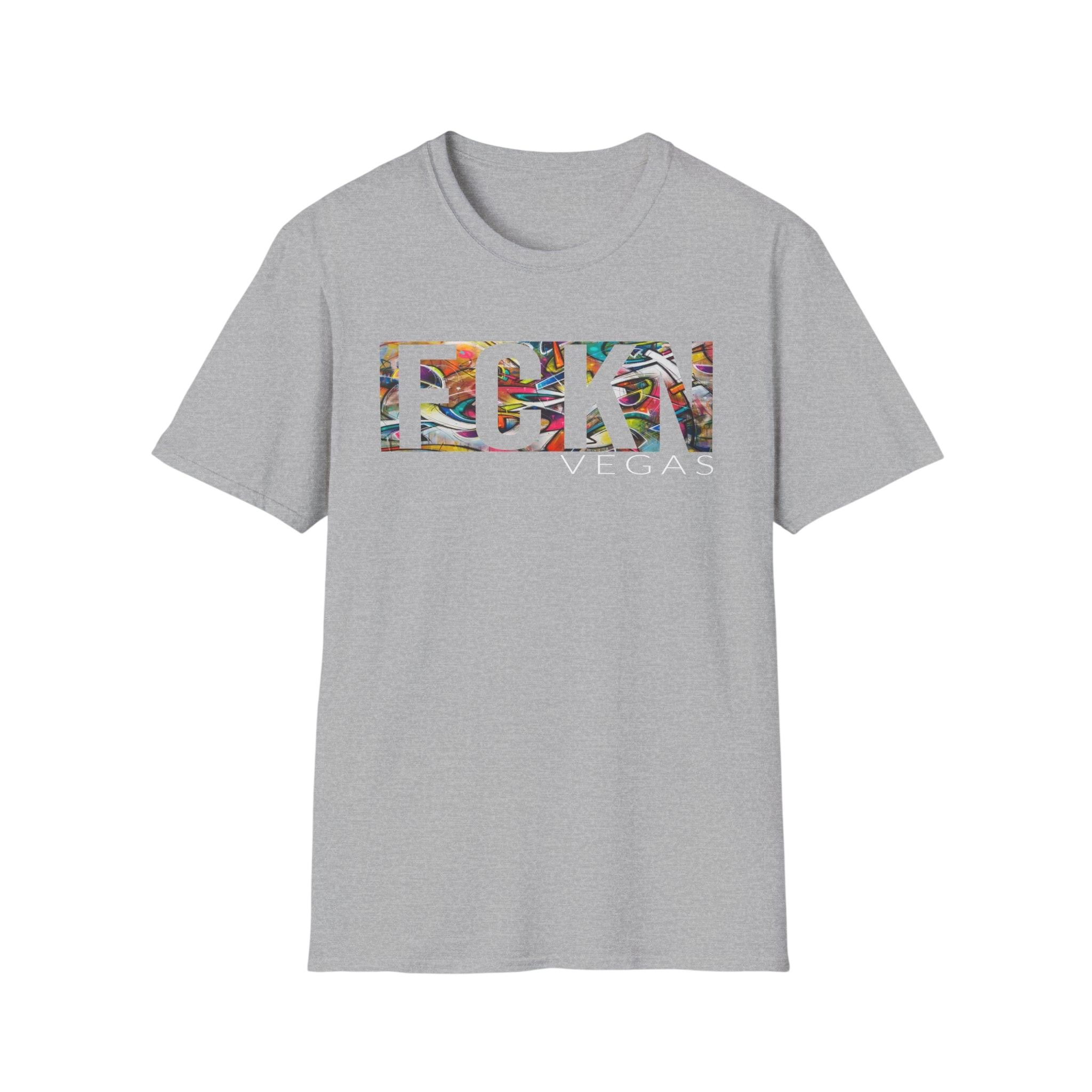 FCKN VEGAS Graffiti Box Tee