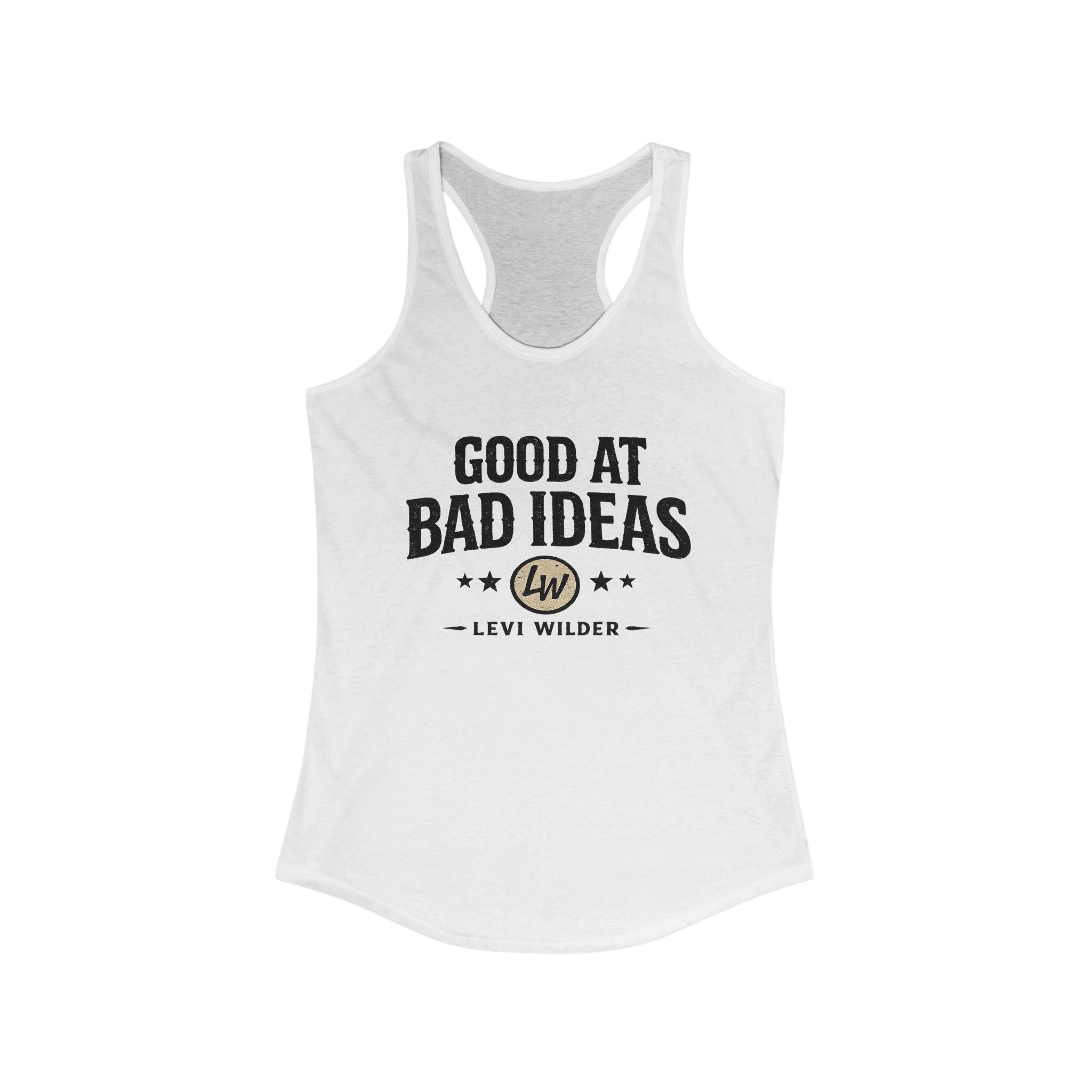 Good at Bad Ideas Racerback Tank