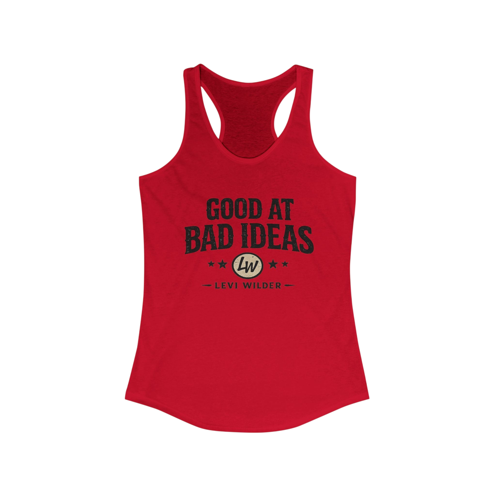 Good at Bad Ideas Racerback Tank