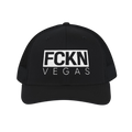 FCKN Vegas Snapback Trucker Cap — Bold Distressed Logo Hat for Vegas Fans