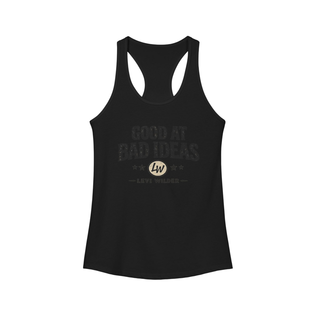 Good at Bad Ideas Racerback Tank