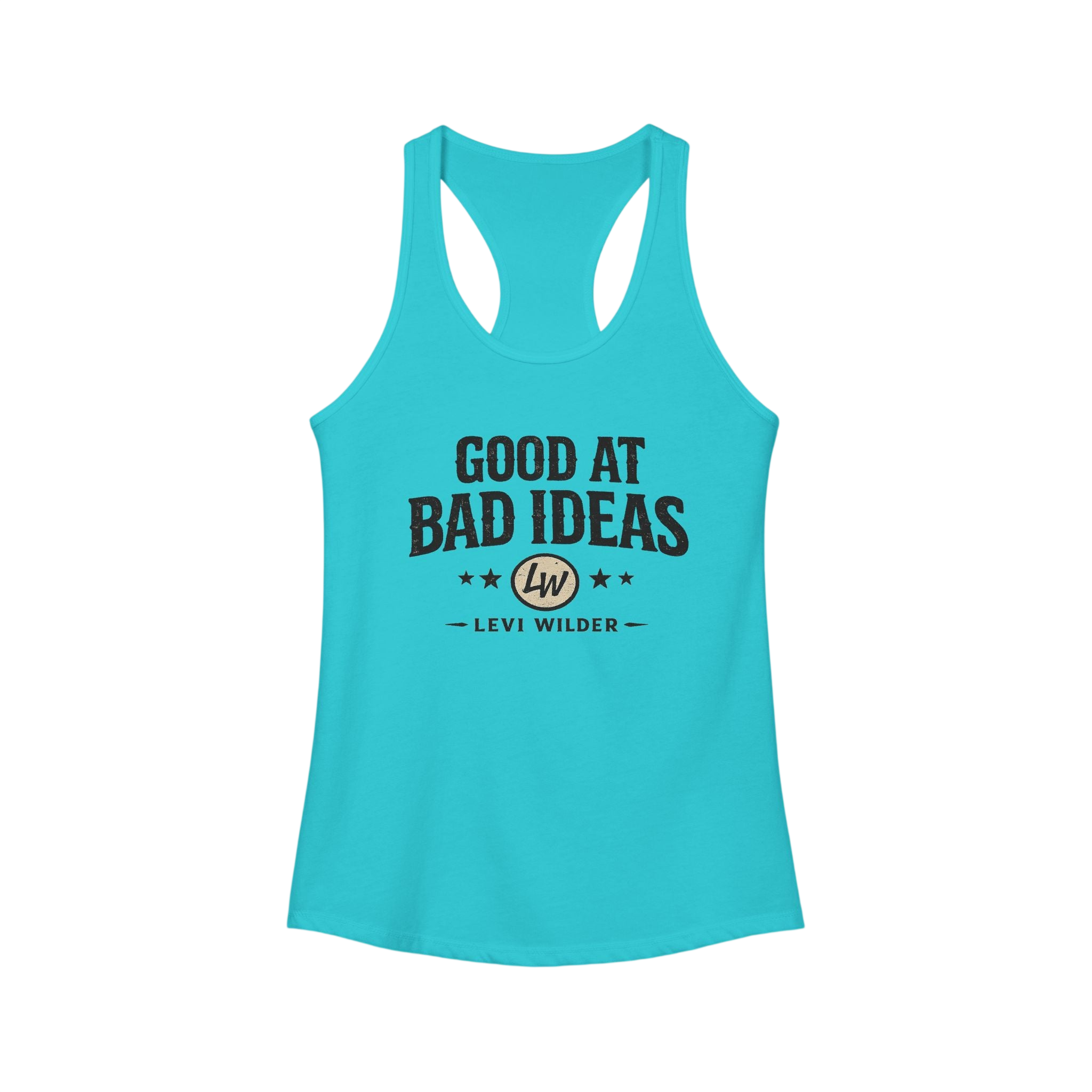 Good at Bad Ideas Racerback Tank