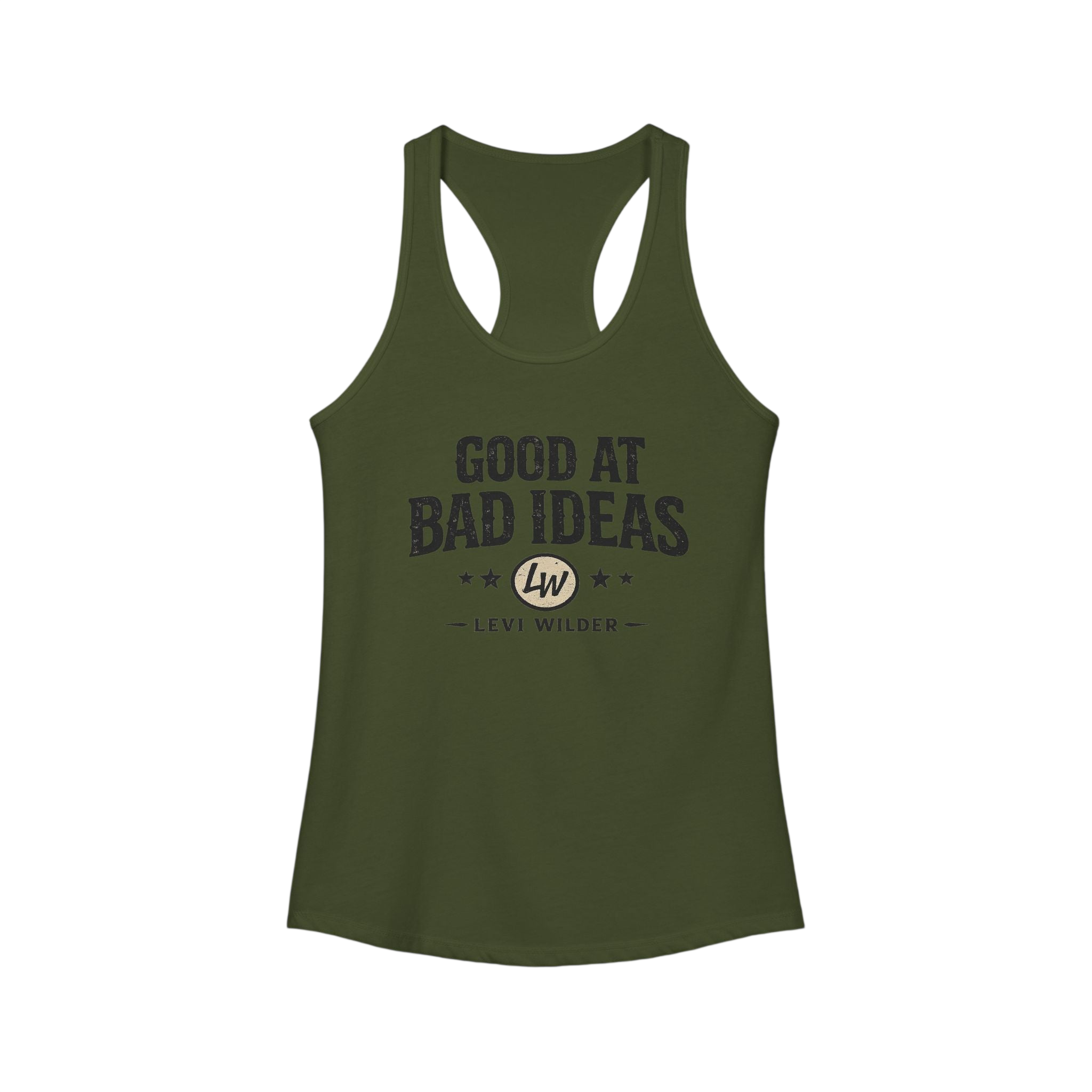 Good at Bad Ideas Racerback Tank